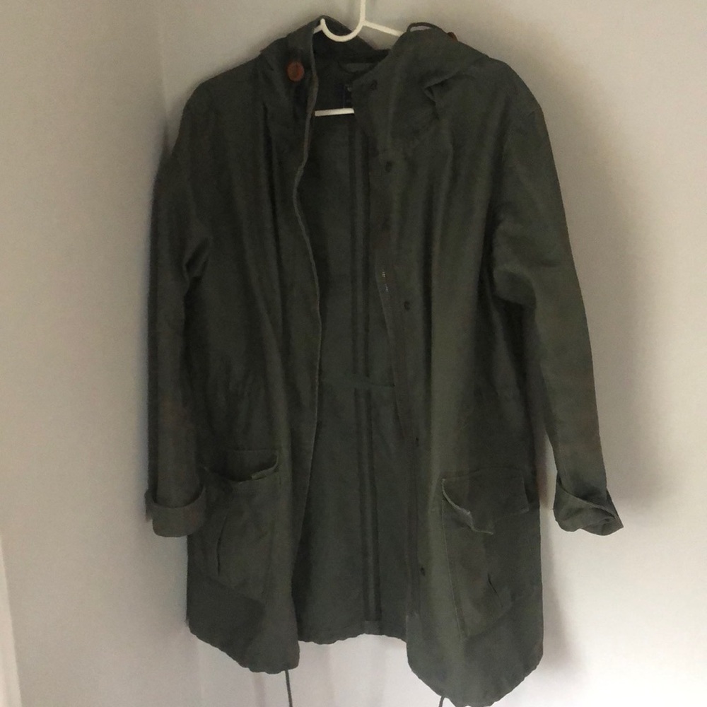 Abercrombie & Fitch Green Jacket